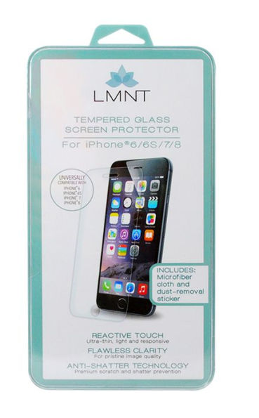 LMNT Tempered Glass iPhone Case - 6/6s/7/8