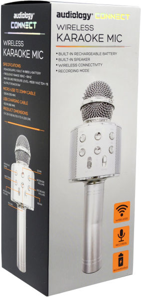 Karaoke Mic - Silver