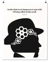 Title: GEARS Print (Oscar Wilde), Author: Tony Latino