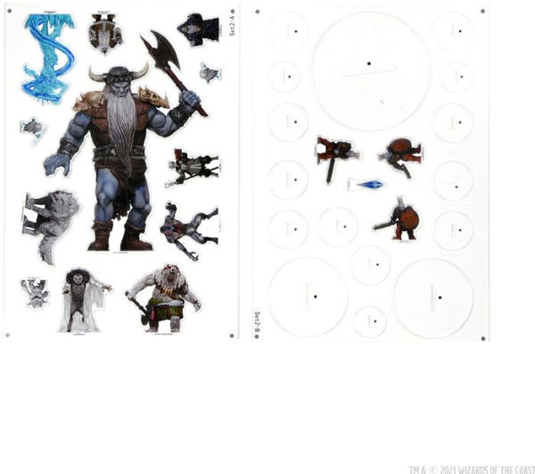 D&D IotR Rime of Frostmaiden 2D Frost Giant