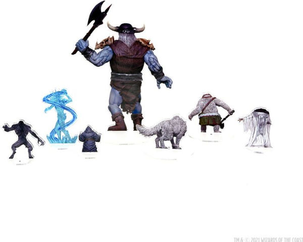 D&D IotR Rime of Frostmaiden 2D Frost Giant