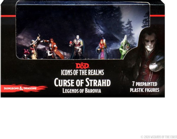 D&D Lord of the Rings Curse of Strahd Legends of Barovia