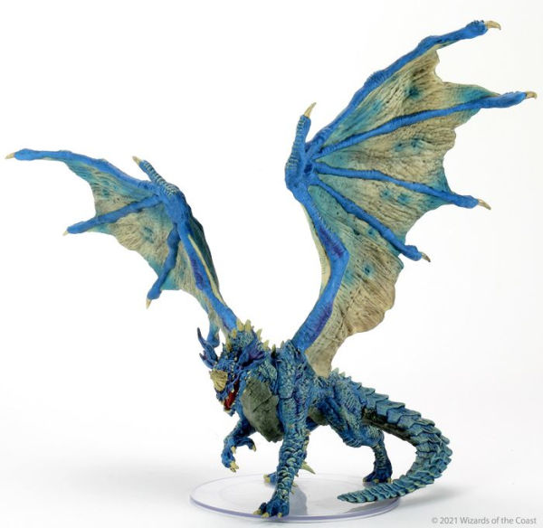 D&D IotR Adult Blue Dragon Premium Fig