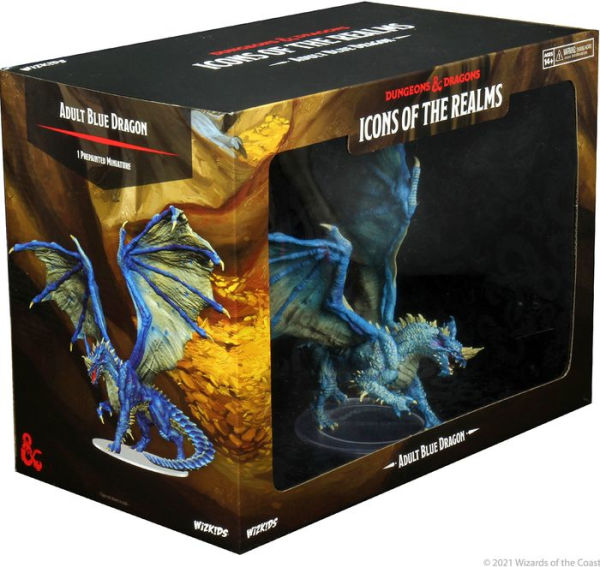 D&D IotR Adult Blue Dragon Premium Fig