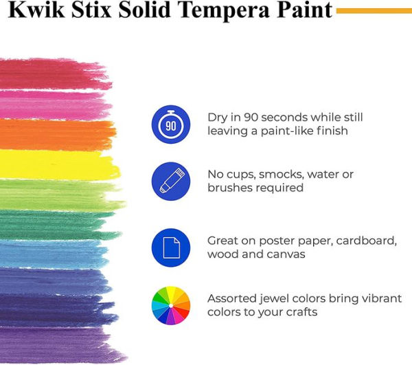 Kwik Stix Jewel Tone 10 Color Set
