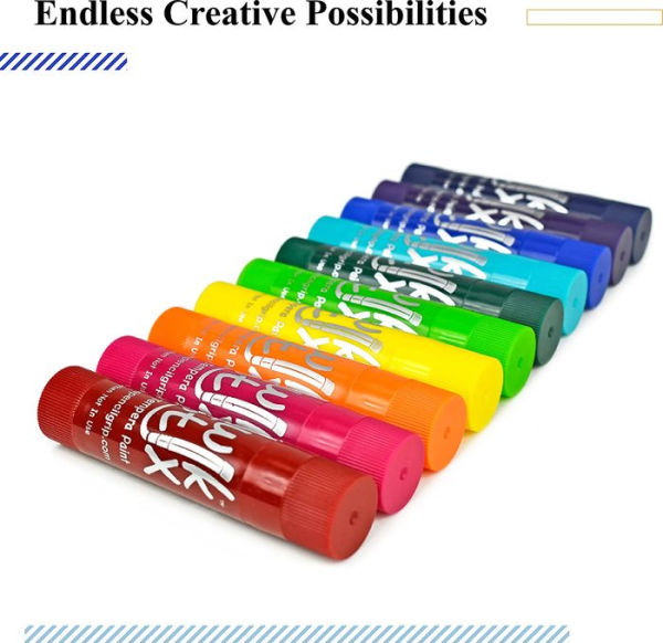 Kwik Stix Tempera Paint Jewel Tones 10 Colors