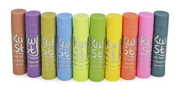 KwikStix Tempera Paint Pastel 10 colors