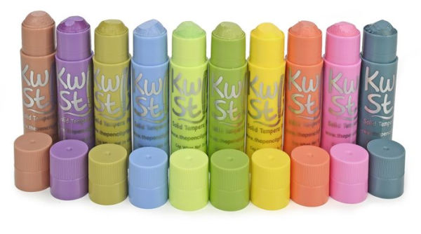 KwikStix Tempera Paint Pastel 10 colors