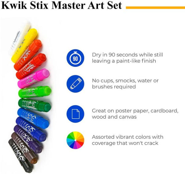 Kwik Stix Master Art Set 60 colors