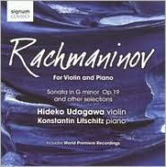 Rachmaninov: For Violin and Piano