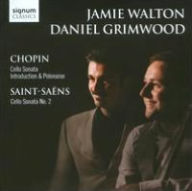 Title: Chopin: Cello Sonata; Introduction & Polonaise; Saint-Sa¿¿ns: Cello Sonata No. 2, Artist: Jamie Walton