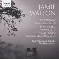 Glazunov: Concerto Ballata, Op. 108; Prokofiev: Concertino, Op. 132; Tchaikovsky: Variations on a Rococo Theme, Op. 33