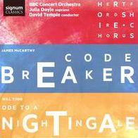 James McCarthy: Codebreaker; Will Todd: Ode to a Nightingale