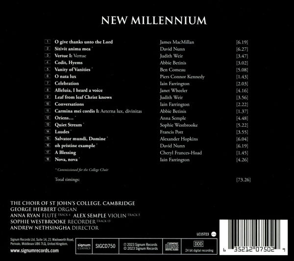 New Millennium