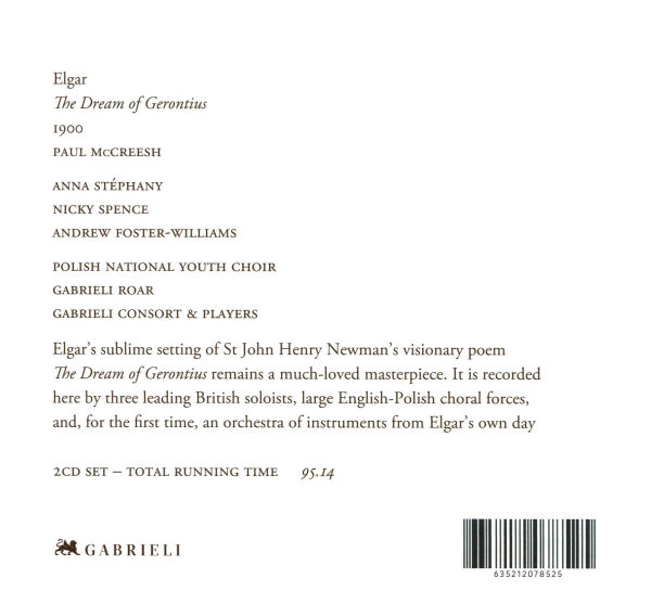 Elgar: The Dream of Gerontius, 1900