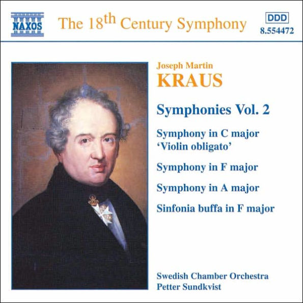 Kraus: Symphonies Vol. 2