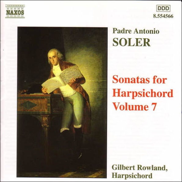 Padre Antonio Soler: Sonatas for Harpsichord Vol. 3