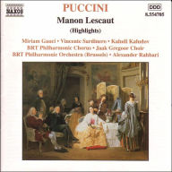 Title: Puccini: Manon Lescaut (Highlights), Artist: Alexander Rahbari