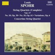 Louis Spohr: String Quartets (Complete), Vol. 17