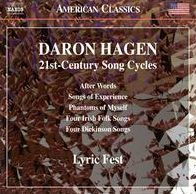 Daron Hagen: 21st Century Song Cycles