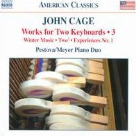 John Cage: Works for Two Keyboards, Vol. 3