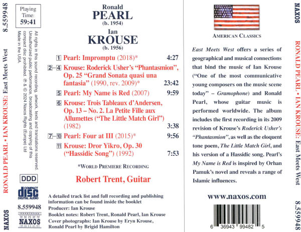Krouse, Pearl: East Meets West - Solo Guitar Works