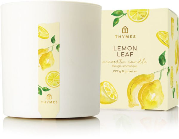 Lemon Leaf Poured Candle