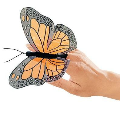 Mini Monarch Butterfly Finger Puppet