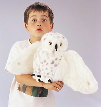 Snowy Owl Puppet