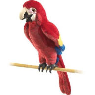 Title: Scarlet Macaw Puppet