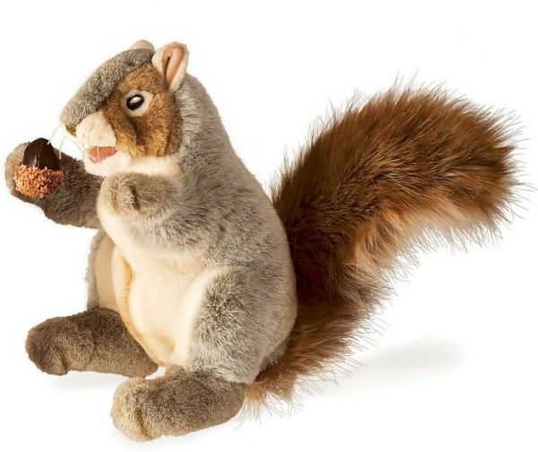 Gray Squirrel Puppet