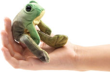 Alternative view 2 of Mini Sitting Frog Finger Puppet