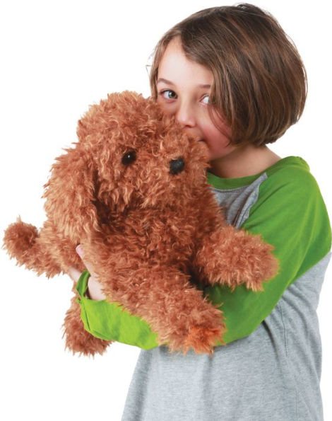 Toy Poodle Puppy Puppet