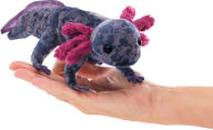 Title: Mini Black Axolotl Puppet