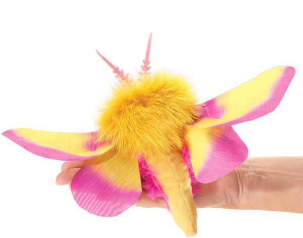 Mini Rosy Maple Moth Puppet