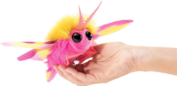Mini Rosy Maple Moth Puppet