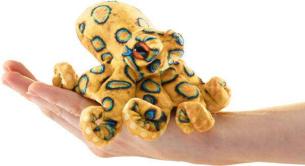 Mini Blue-Ringed Octopus Puppet