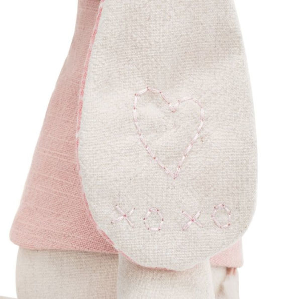 Linen Plush Pink Bunny