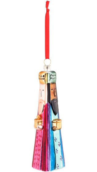 Blown Glass Three Kings Dimensional Ornament
