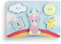 Alternative view 1 of Peek-A-Boo Puzzle - Unicorn