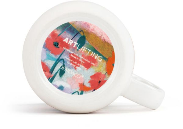 Poppy Floral Art Mug