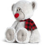 Alternative view 2 of Holiday Bear with Plaid Scarf