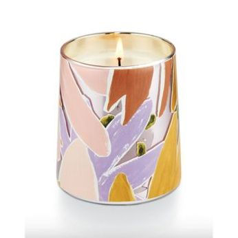 Lavendar La La Pearl glass Candle