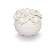 Citrus Crush Ceramic Flower Candle