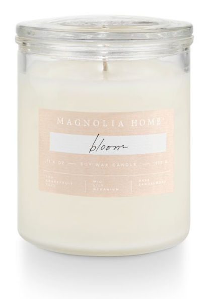 Magnolia Bloom Lidded Jar Candle
