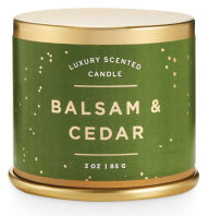 Title: Balsam & Cedar Demi Vanity Tin Candle