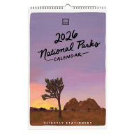 Title: 2026 Slightly Stationery National Parks Wall Calendar