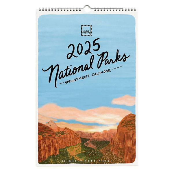 2025 National Parks Wall Calendar