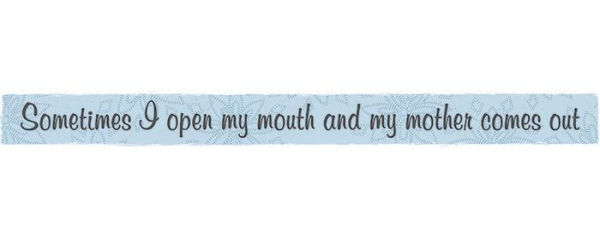 Sometimes I Open My Mouth Sign