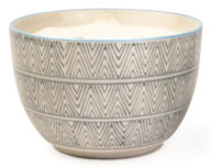 Title: Large Boheme Sea Salt & Sage Hand Painted Ceramic Candle Bowl 11 oz., Author: Paddywax